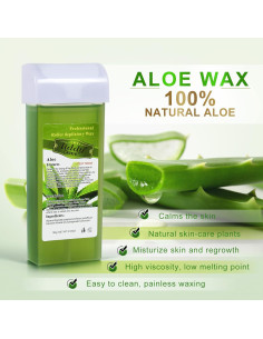 Cera Depilatoria Liddy Dance Aloe 400g - Suave para Piel Sensible 2