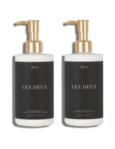 Set de Cuidado Corporal Les Deux - Gel de Ducha y Loción Hidratante