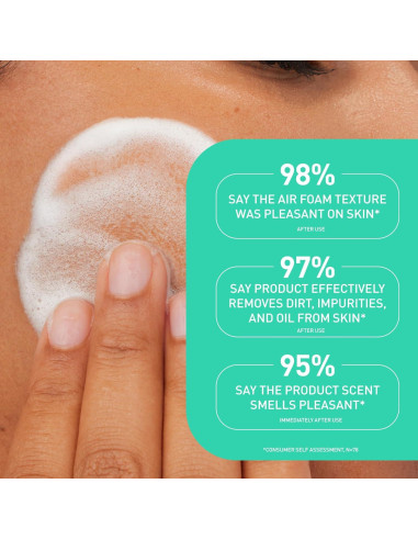 CeraVe Limpiador Facial Espuma 289.9g Piel Mixta Hidratante