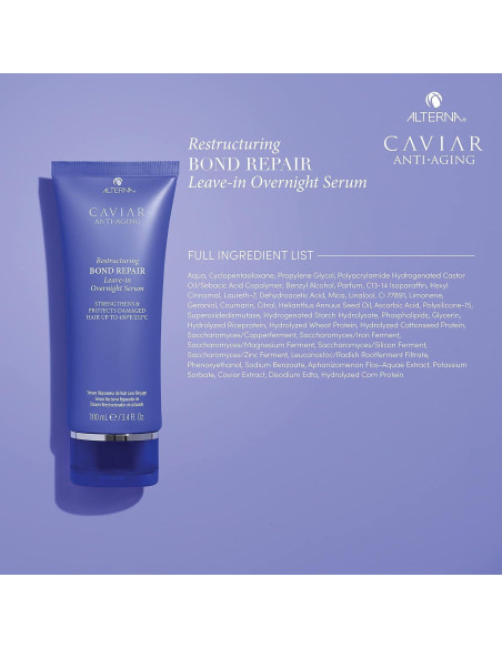 Suero para el Cabello Nocturno Alterna Caviar 117g - Reparación