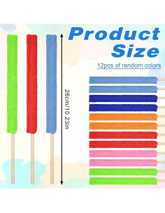 12 Cepillos de Limpieza de Microfibra Apausvcm para Ranuras 2