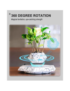 Paquete de 2 Macetas Flotantes Magnéticas 2025 para Bonsai 2