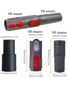 Accesorios de aspiradora Hotamb 32 mm para limpieza de ventilación 2