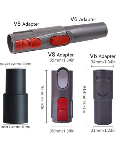 Accesorios de aspiradora Hotamb 32 mm para limpieza de ventilación