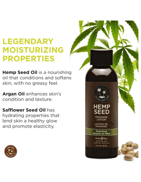 Loción de Masaje Vegana Guavalava Earthly Body 56.7 g