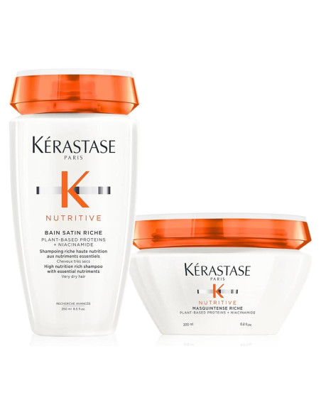 Set Kérastase Nutritive Satin Riche Champú y Máscara 250ml