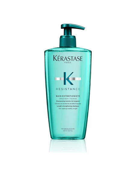 Champú Kerastase Resistance Bain Extentioniste 500 ml - Fortalecedor para Cabello Dañado