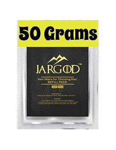 Fibras para Cabello Jargod 50g Marrón Oscuro - Corrector Pérdida