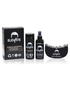 Kit 3 en 1 Elevate para Cabello Fino - Fibras, Spray y Peine
