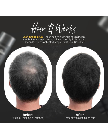 Fibra para el Cabello Koloret Herbishh 12g - Cubrimiento Instantáneo