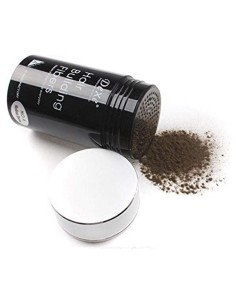 Dexe Fibras para Construir Cabello Color Marrón Medio 22g