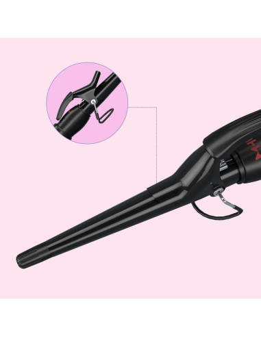 Varita de Rizado MHU Cerámica 1.27-2.54 cm Ajustable