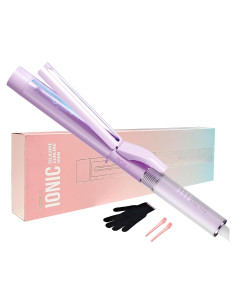 Rizador de Cabello NOVUS 3.18 cm con Clip Ajustable y Iones Negativos