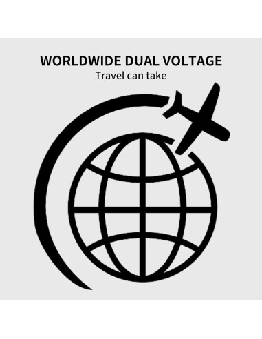 Plancha de Rizar Cerámica MCH QY-2033, Barril 17.78 cm, 450F