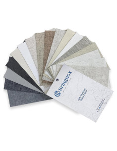 Muestra de Tela Blackout Bringnox 7.6x18.5cm