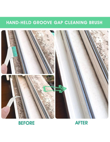 Juego de 8 Cepillos de Limpieza TIESOME para Hogar y Auto