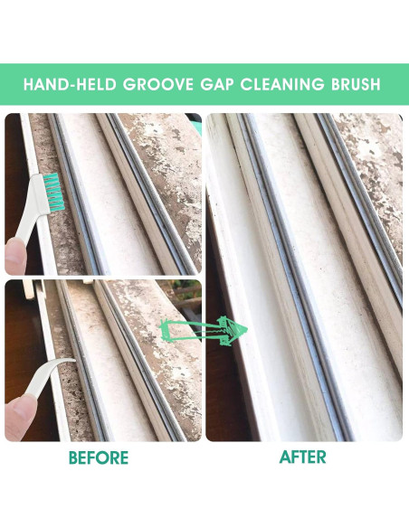 Juego de 8 Cepillos de Limpieza TIESOME para Hogar y Auto