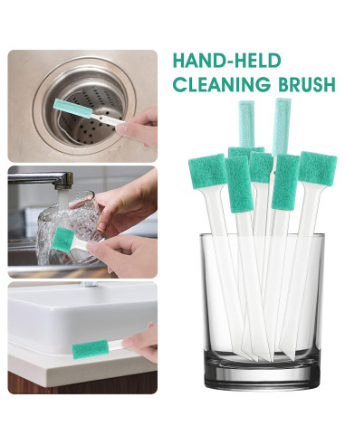 Juego de 8 Cepillos de Limpieza TIESOME para Hogar y Auto