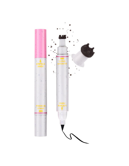 Bolígrafo de Sello de Pecas 2-en-1 Jutqut - Delineador y Tatuaje