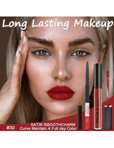 Juego de Maquillaje Labial Mate DIARIO DE AMY 2 Piezas 30 ml 2