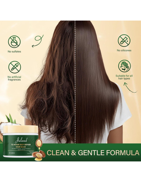 Mascarilla capilar Juland con colágeno y aceite de amla 311 g