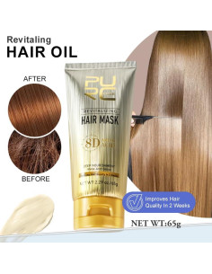 Mascarilla Capilar PURC Aminoácidos y Aceite de Argán 65g 2