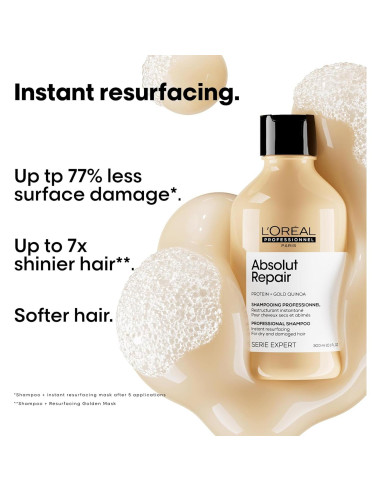Champú Absolut Repair L'Oréal Professionnel 298.5 ml - Nutritivo