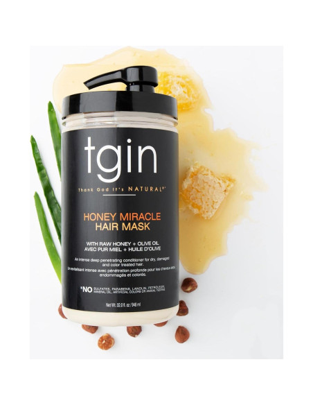 Dúo de Mascarilla Capilar Milagrosa de Miel TGIN 340g