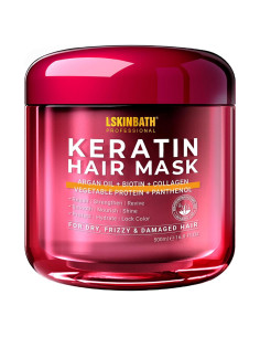 Mascarilla Reparadora de Queratina LSKINBATH 500ml - Acondicionador Profundo