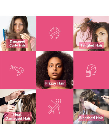 Mascarilla Reparadora de Queratina LSKINBATH 500ml - Acondicionador Profundo