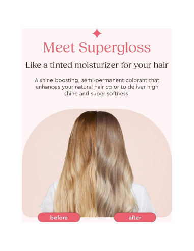 Glaze Supergloss Brillo Color Semi-Permanente 189 ml - Luces de Vainilla