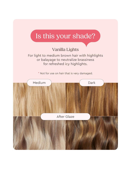 Glaze Supergloss Brillo Color Semi-Permanente 189 ml - Luces de Vainilla