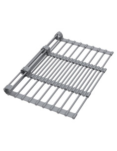 Escurridor de Platos Avakvek Expandible y Plegable Gris