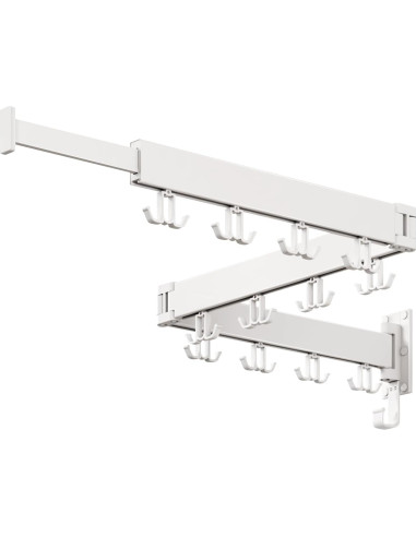 Estante Plegable para Secar Ropa HEILAIYI Montado en Pared