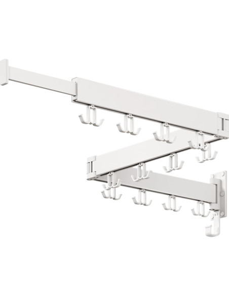 Estante Plegable para Secar Ropa HEILAIYI Montado en Pared