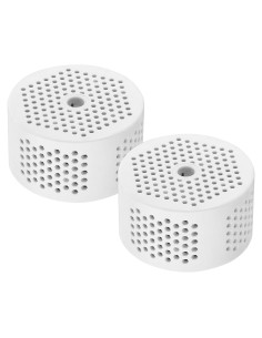 Filtro de Cabezal de Ducha INAVAMZ - Paquete de 2, Reduce Cloro y Metales