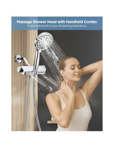 Cartucho de Filtro de Reemplazo MakeFit para Ducha 2-Pack