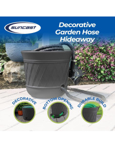 Maceta de Manguera Suncast Lattice Color Pimienta 15.24 m 2