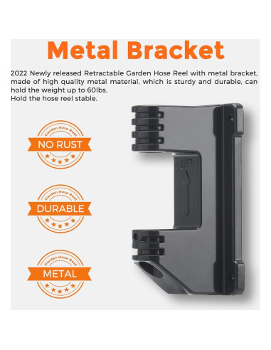 Soporte Metálico PRO Giraffe Tools AW25/30 para Carrete de Manguera