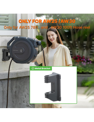 Soporte Metálico PRO Giraffe Tools AW25/30 para Carrete de Manguera