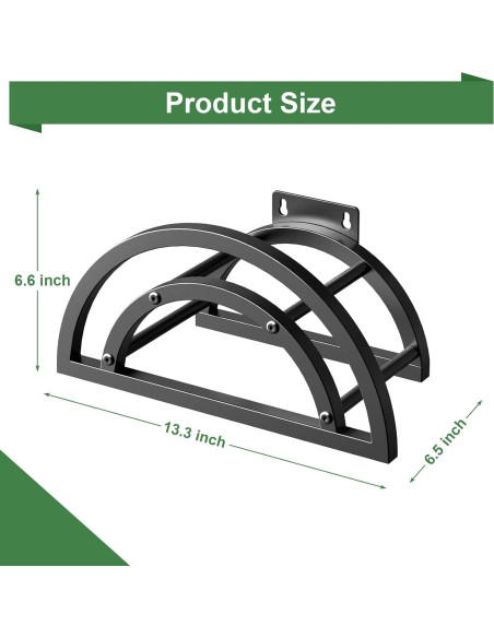 Soporte para Manguera OLV de Pared, Metal Resistente 38.1m