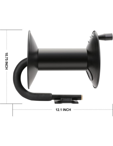 Carrete de Manguera Manual WYNNsky 30.48 m NPT 1/4"