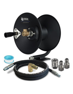 Carrete de Manguera Essential Washer 15 m con Accesorios