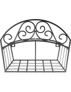 Soporte Decorativo para Manguera Liberty Garden 241 Negro 38.1m 2