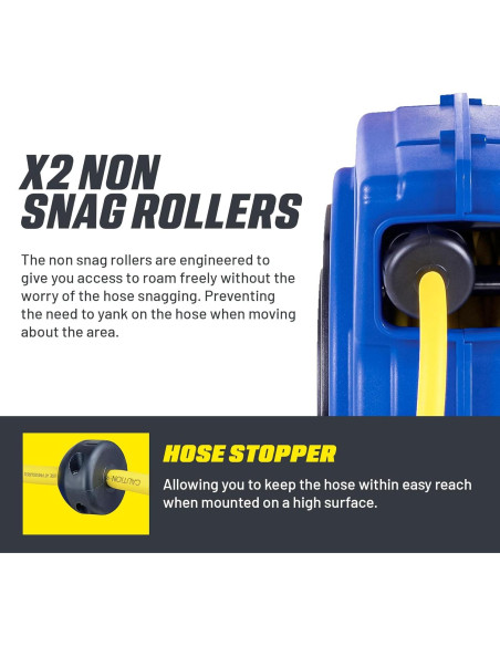 Carrete de Manguera Retráctil Goodyear 3/8" x 20m 300 PSI