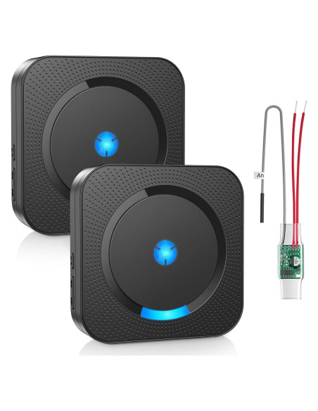 Timbre Inalámbrico Google Nest 2da Generación con Receptores