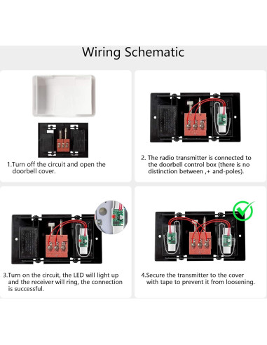 Timbre Inalámbrico Google Nest 2da Generación con Receptores