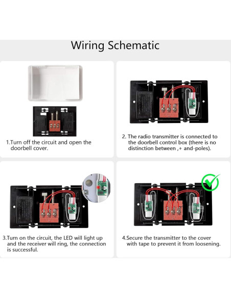 Timbre Inalámbrico Google Nest 2da Generación con Receptores