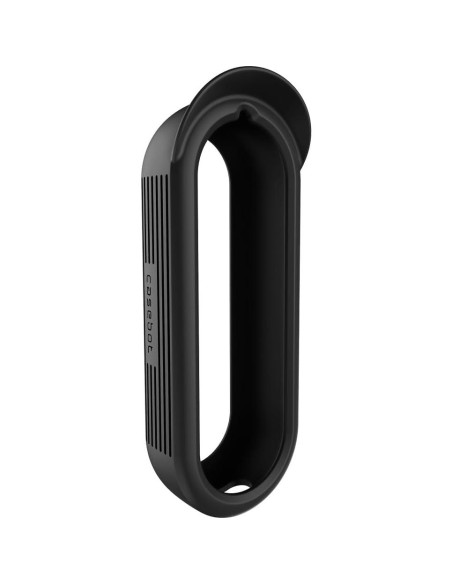 Funda de Silicona Fintie para Timbre Google Nest 1/2 Gen Negra