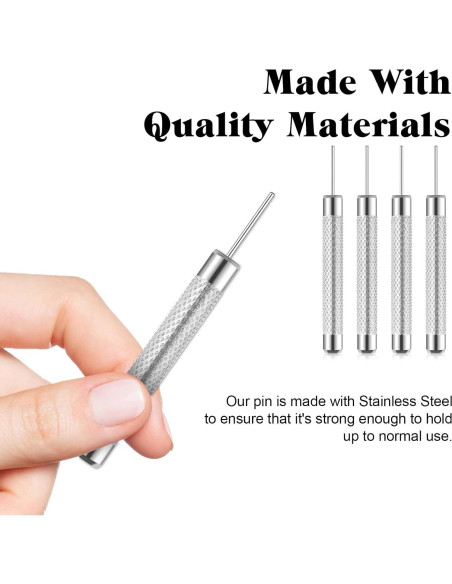 4 Piezas de Clave de Timbre Cilíndrica Abeillo 0.8mm